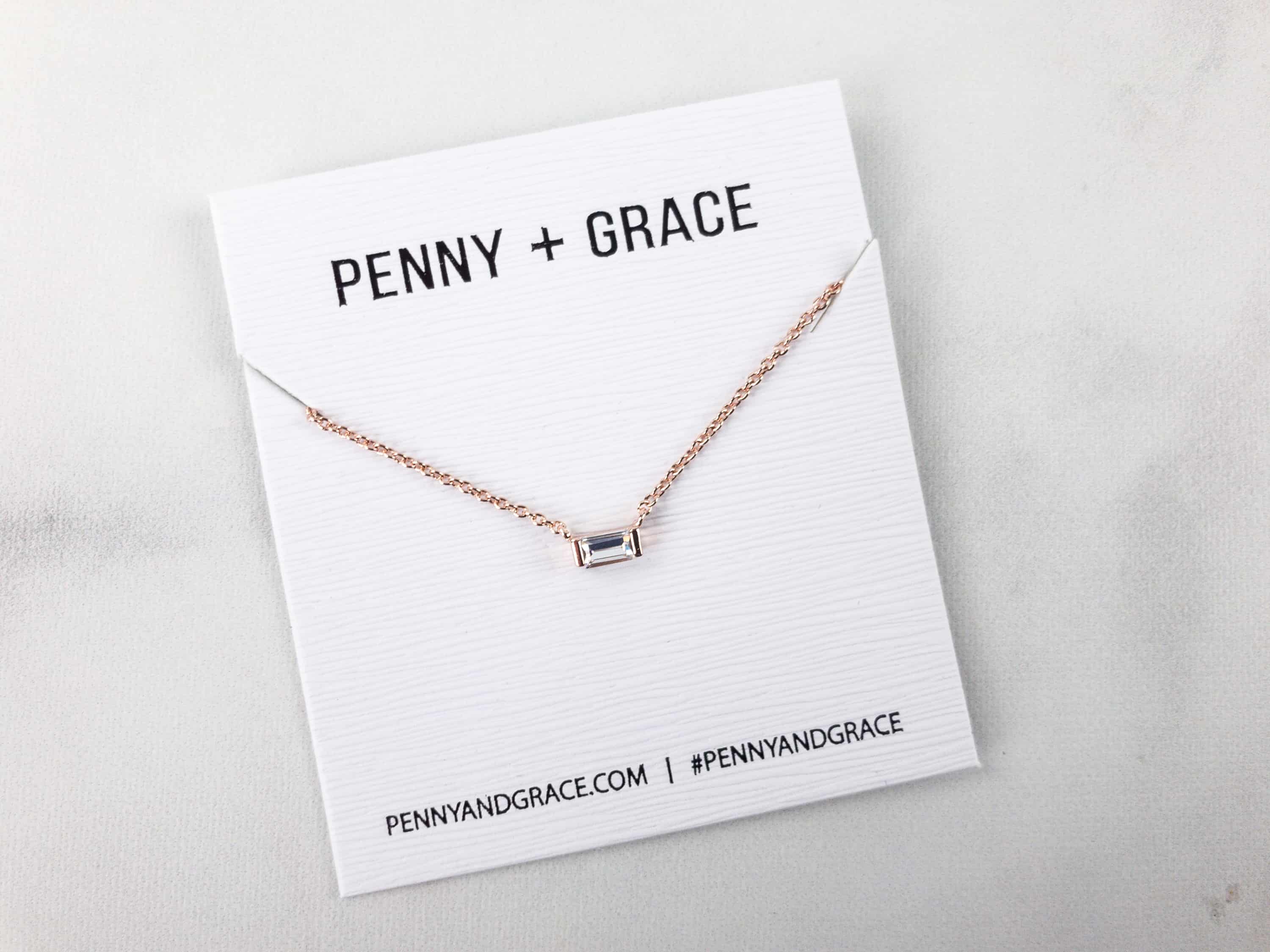 Penny + Grace March 2018 Subscription Box Review & Coupon Hello