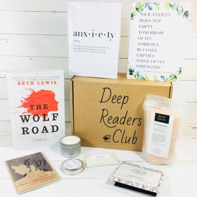 Deep Readers Club March 2018 Subscription Box Review + Coupon!