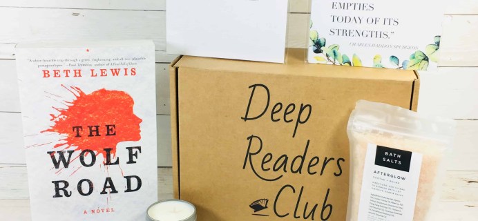 Deep Readers Club March 2018 Subscription Box Review + Coupon!