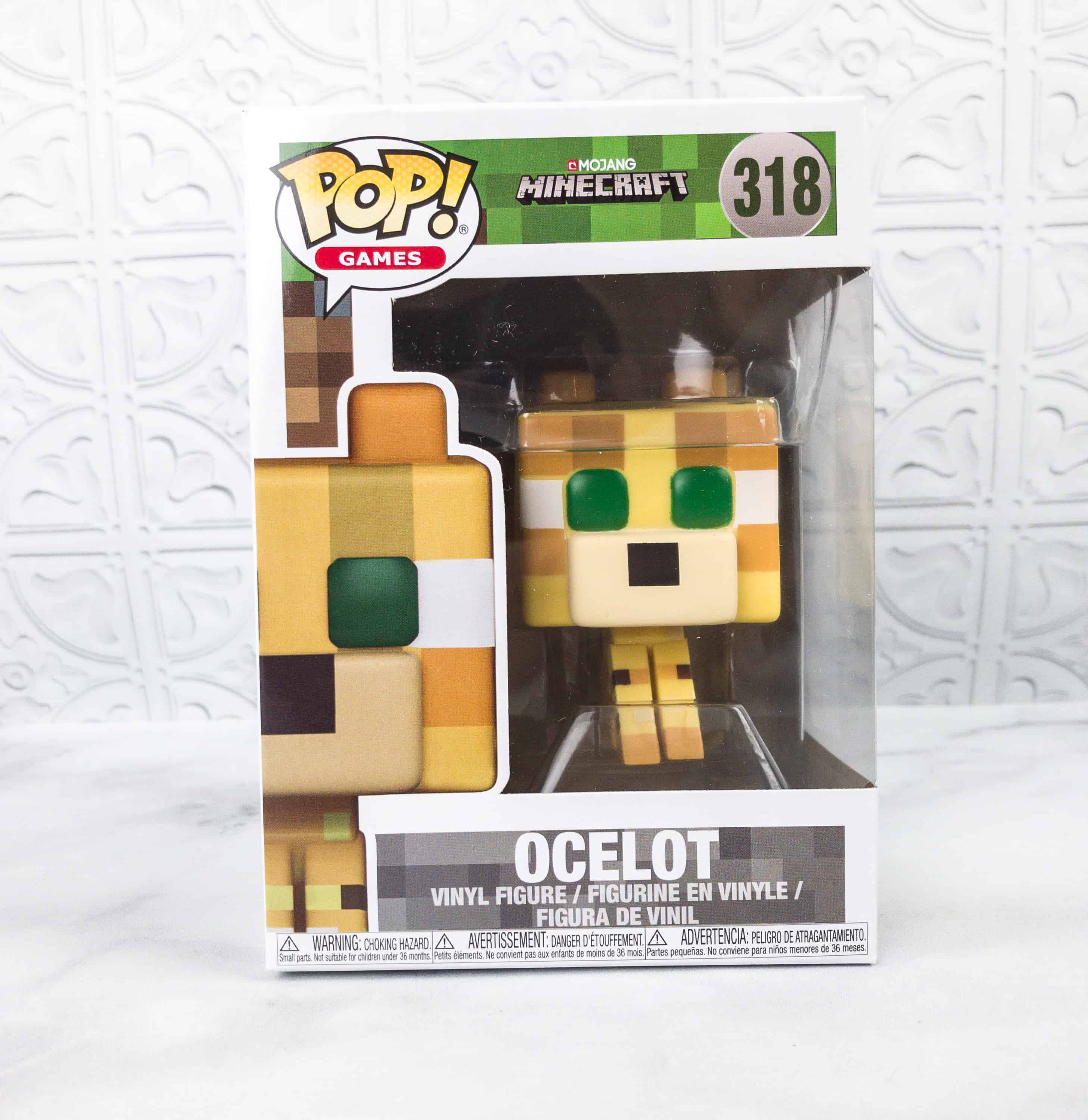 FUNKO POP! Games: Minecraft - OCELOT (318) Collectible Figure