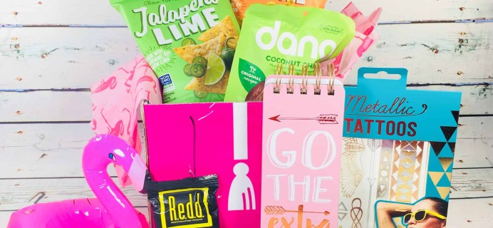 CampusCube College Care Package March 2018 Girls Cube Review + Coupon!