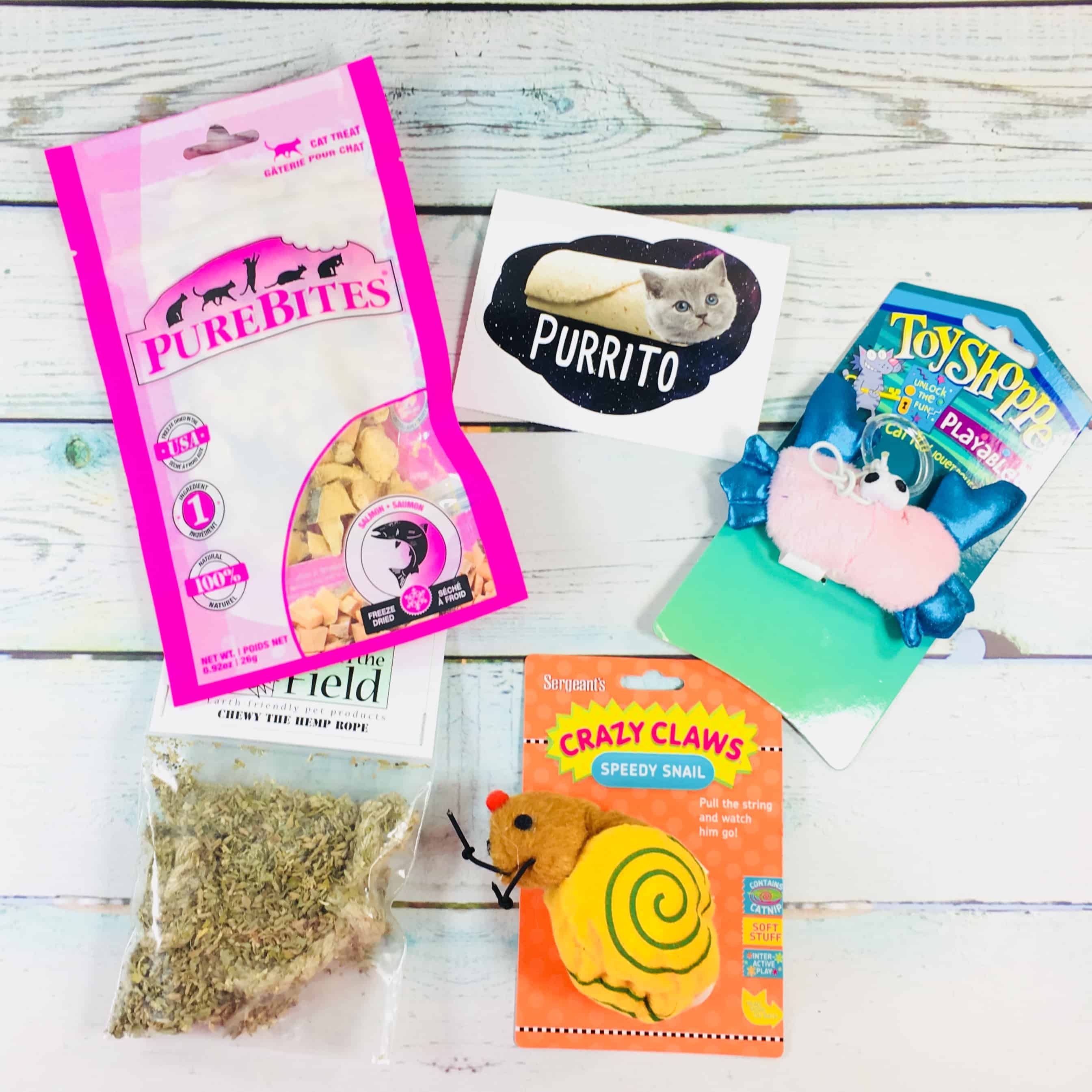 Pet Treater Cat Pack March 2018 Subscription Box Review + Coupon
