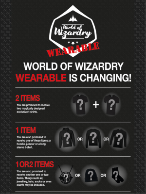 Geek Gear World of Wizardry Wearables Subscription Update + April Spoilers + Coupon!