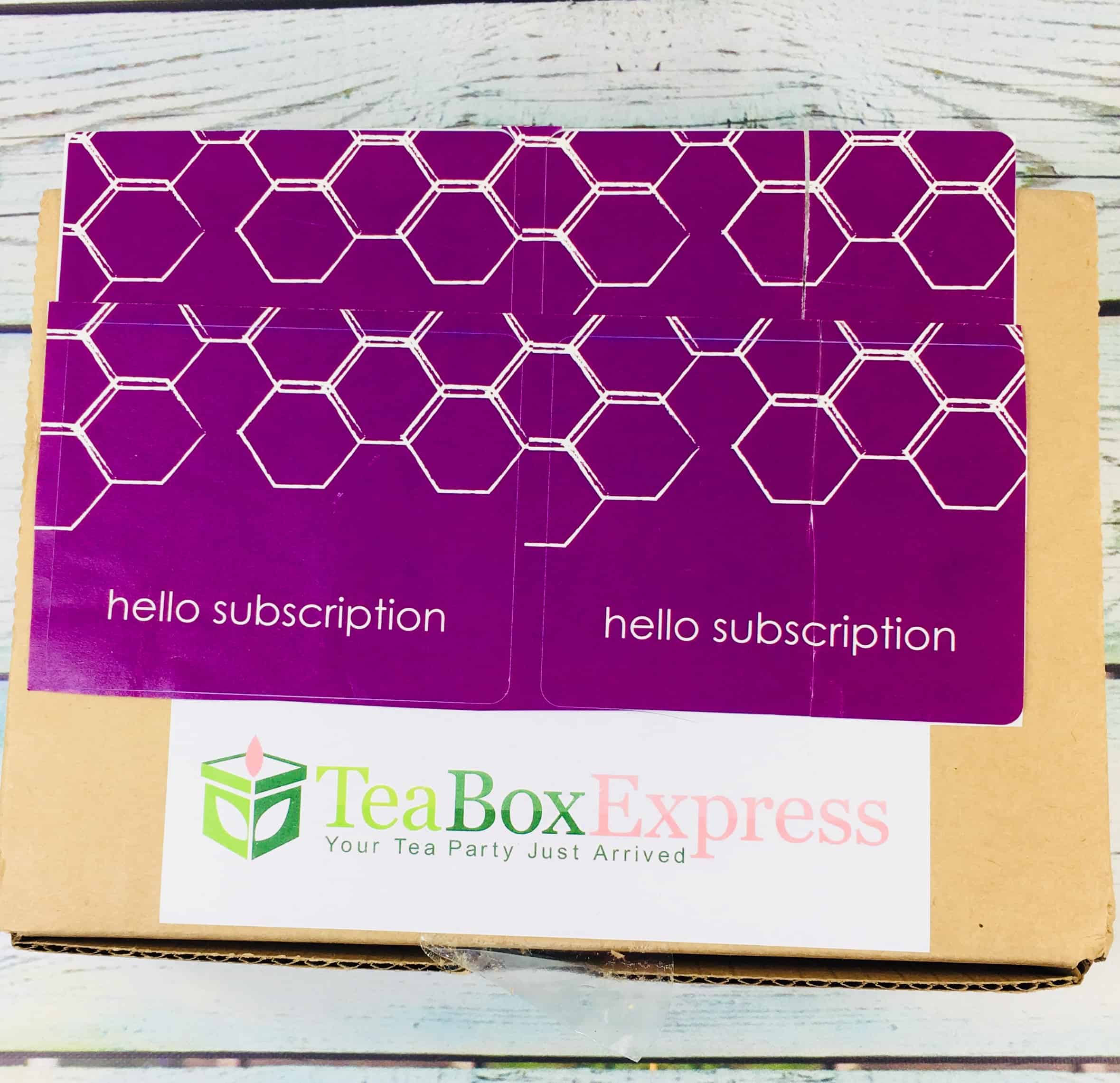 Tea Box Express March 2018 Subscription Review & Coupon Hello