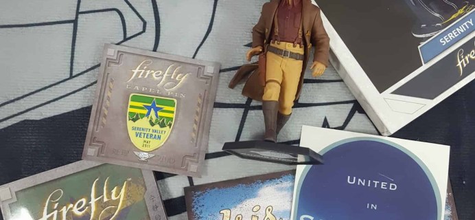 Firefly Cargo Crate January-February 2018 Review + Coupon