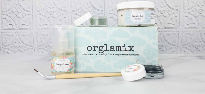 Orglamix March 2018 Subscription Box Review & Coupon