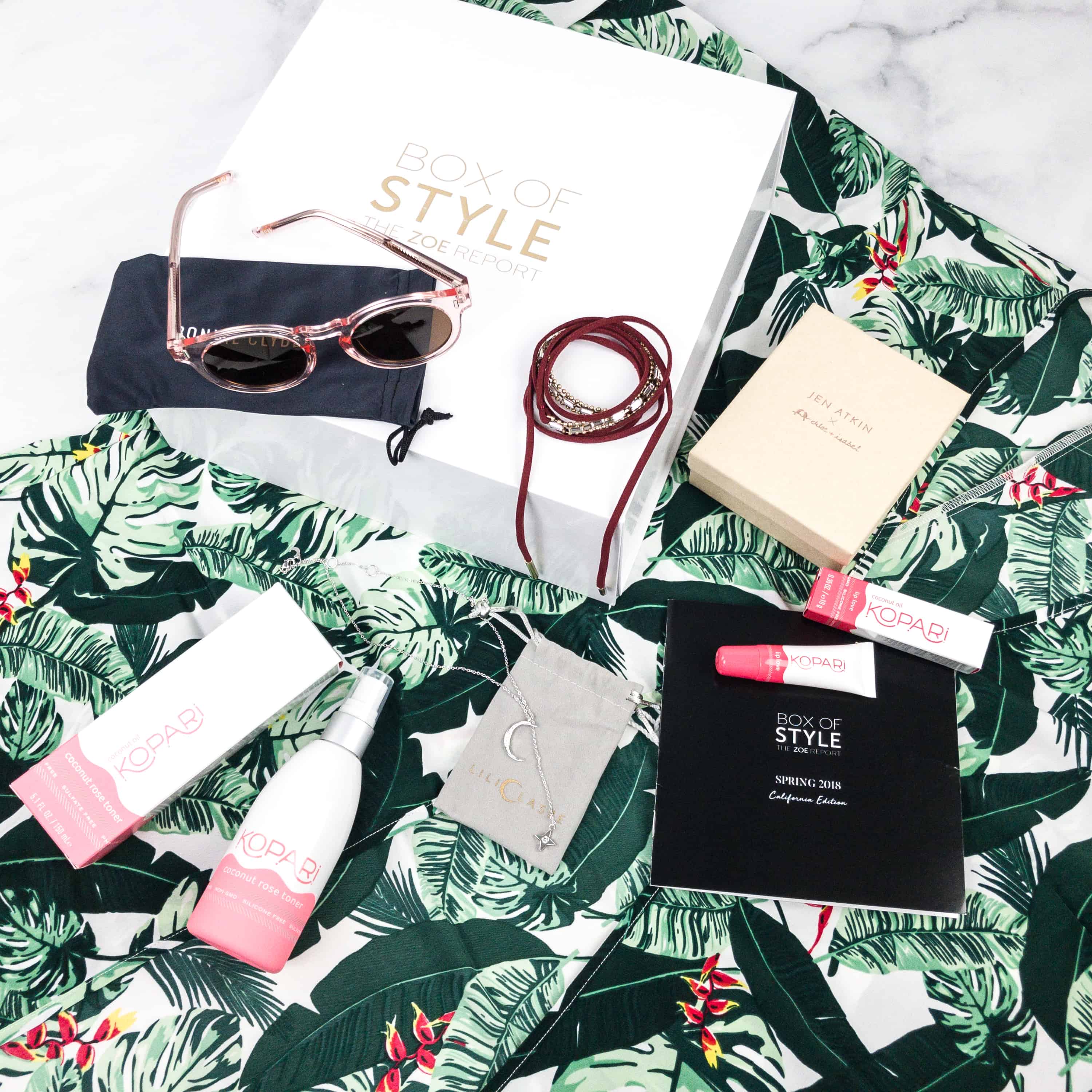 Rachel Zoe Box Of Style Spring 2018 Subscription Box Review Coupon Hello Subscription