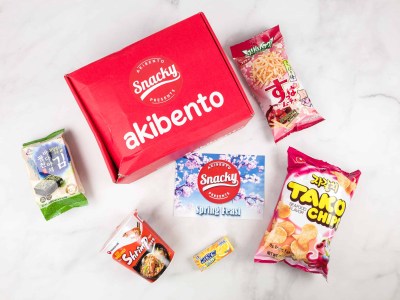 Snacky By Akibento March 2018 Subscription Box Review + Coupon