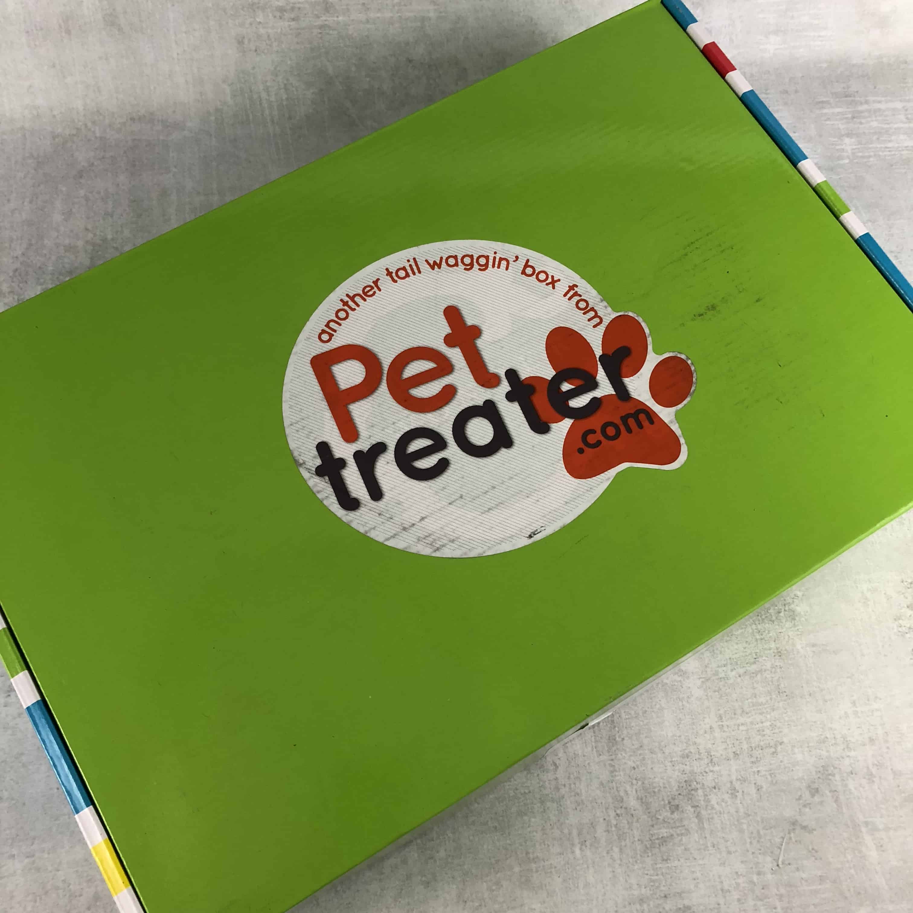 Pet Treater Dog Subscription Box Review + Coupon - March 2018 - Hello