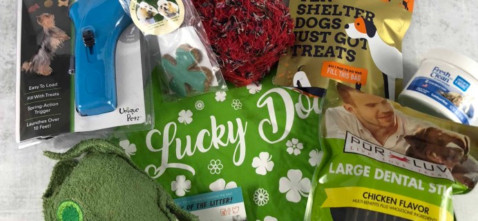 Pet Treater Dog Subscription Box Review + Coupon – March 2018