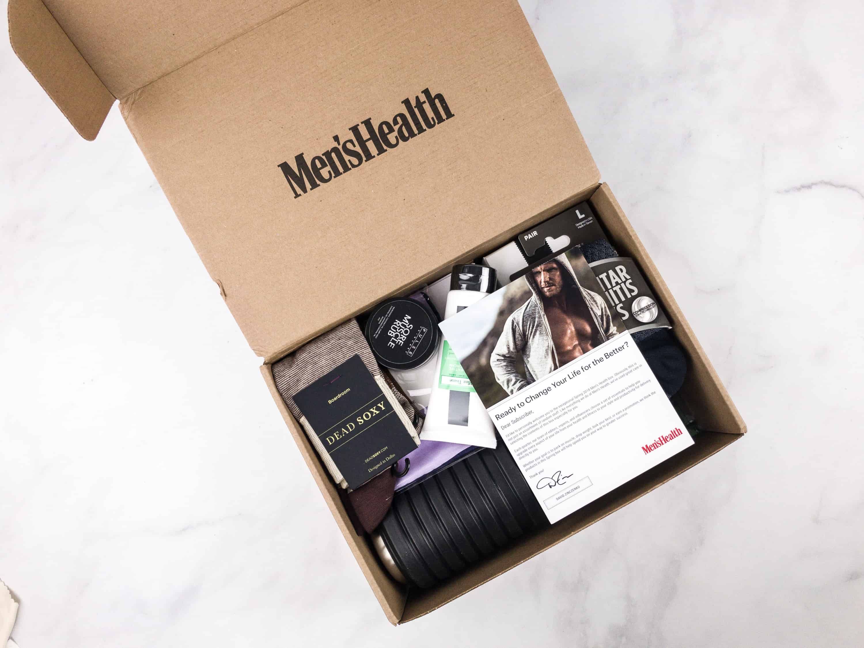 Men's Health Box Spring 2018 Subscription Box Review - Hello Subscription