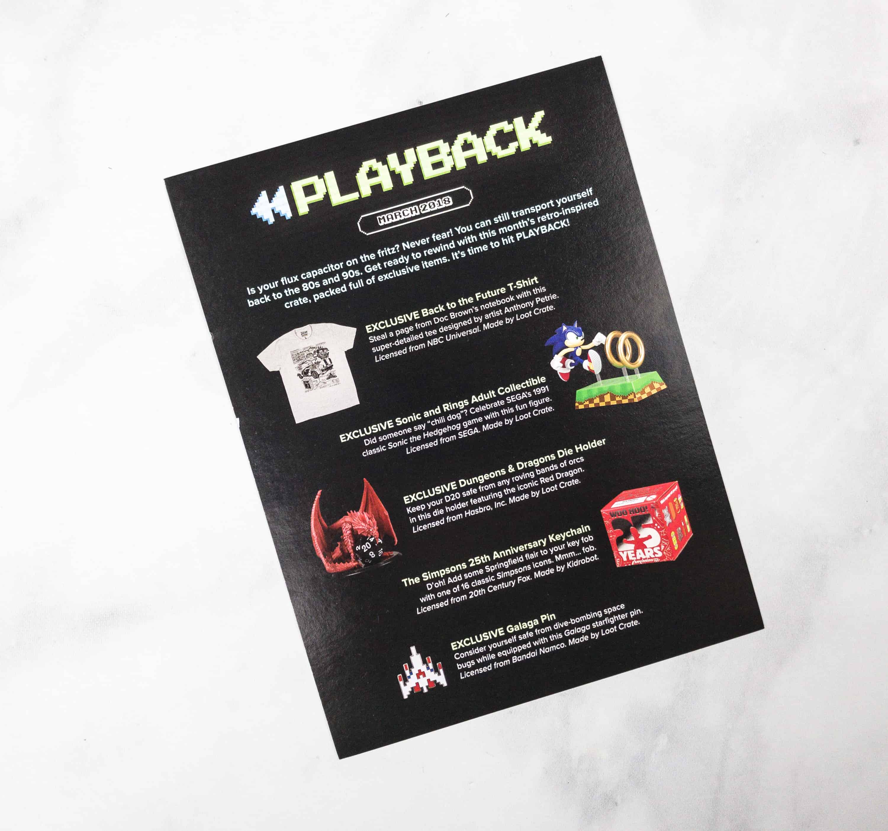 Loot Crate March 2018 Review + Coupons - PLAYBACK! - Hello