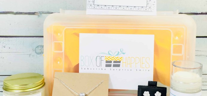 Box of Happies March 2018 Subscription Box Review + Coupon