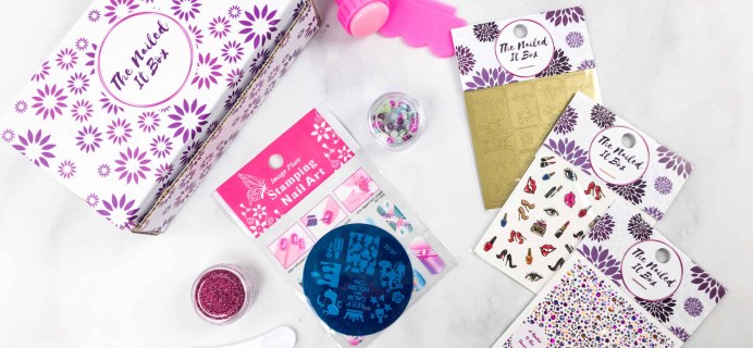 Nailed It! Nail Art Made Easy March 2018 Subscription Box Review + Coupon