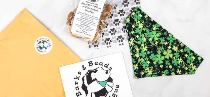 Barks & Beads Subscription Box Review & Coupon – March 2018