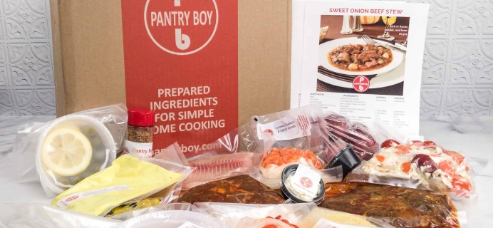 Pantry Boy April 2018 Subscription Box Review + Coupon