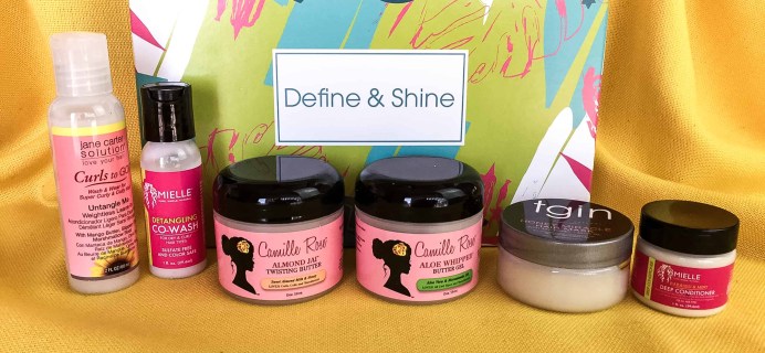 Target Beauty Box March 2018 Review – Define & Shine