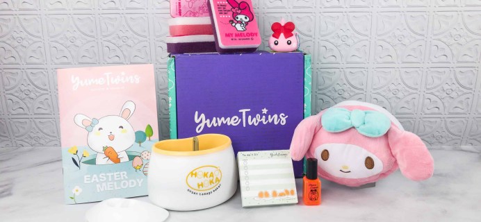 YumeTwins April 2018 Subscription Box Review + Coupon