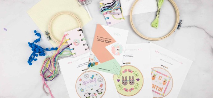 The Geeky Stitching Club March 2018 Subscription Box Review