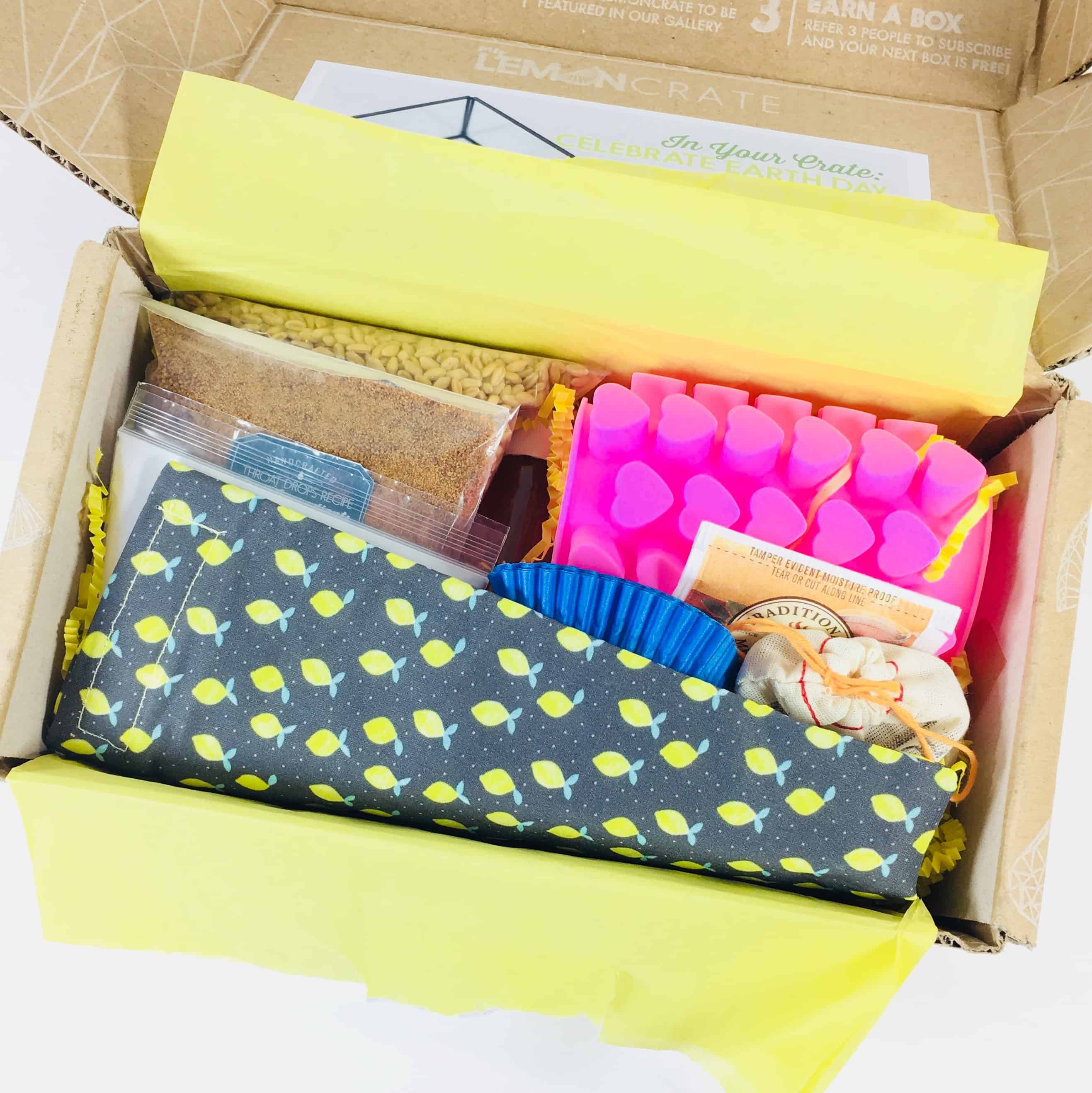 My Lemon Crate April 2018 Subscription Box Review + Coupon - Hello ...