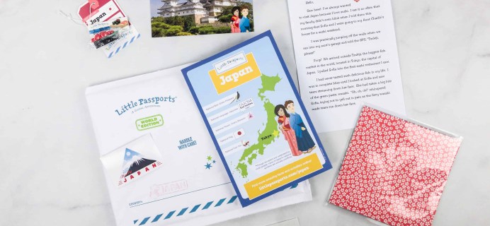 Little Passports World Edition Subscription Box Review + Coupon – JAPAN