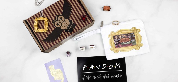 Fandom of the Month Club March 2018 Subscription Box Review + Coupon