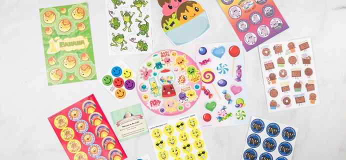 Everything Smells Scratch & Sniff Sticker Club April 2018 Subscription Box Review + Coupon!