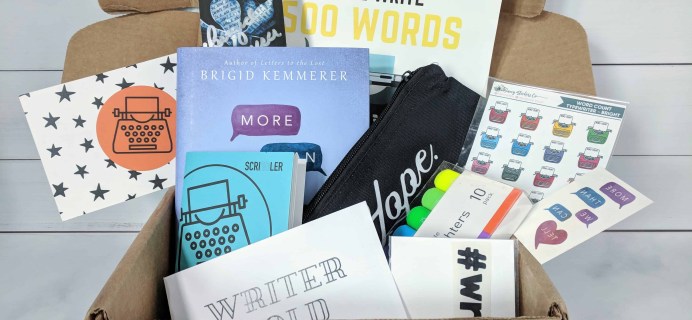 Scribbler Subscription Box Review – March 2018