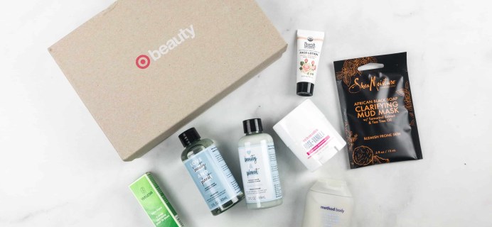 Target Beauty Box Review April 2018 – Natural Beauty