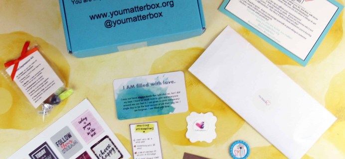 You Matter Box March 2018 Subscription Box Review