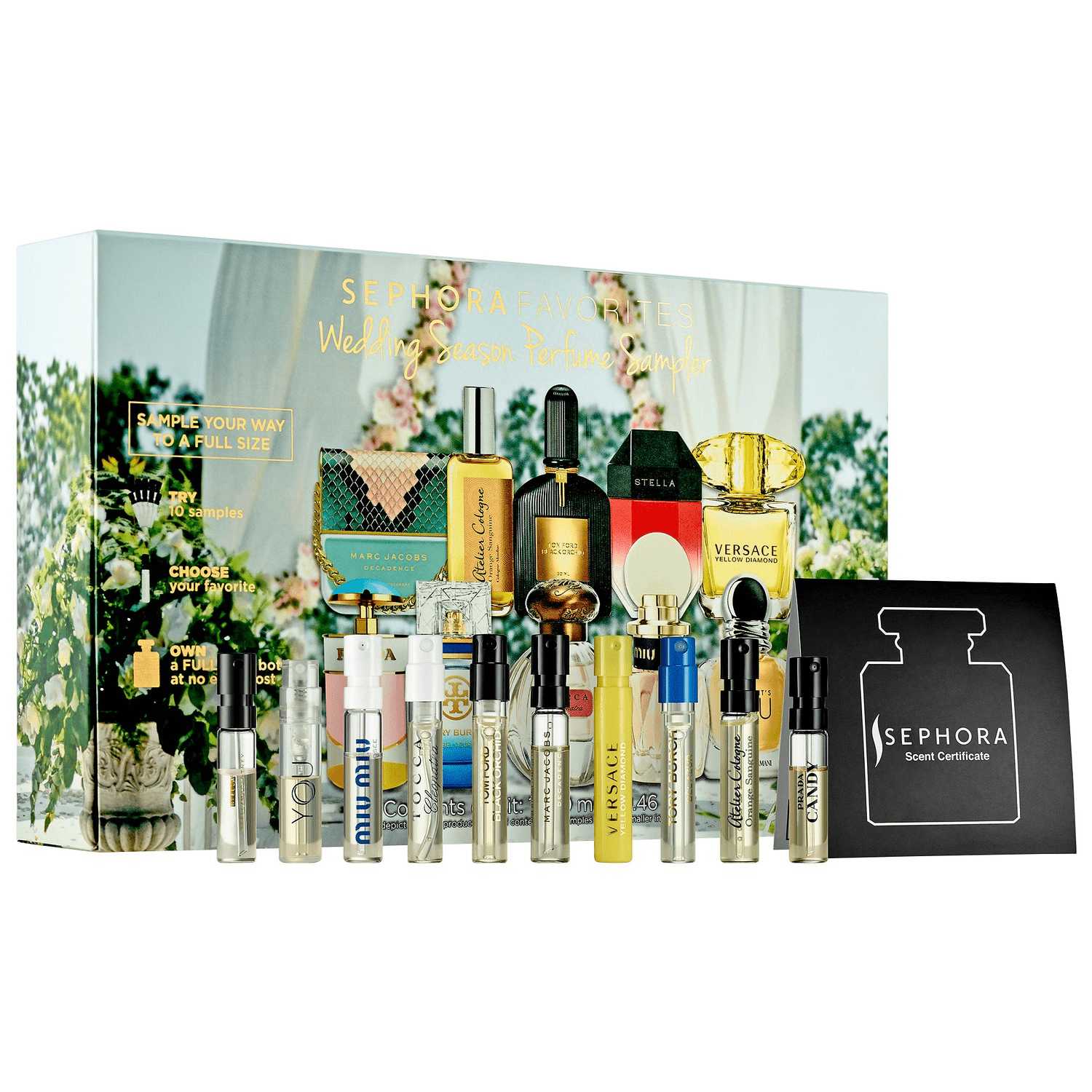 New Sephora Favorites Kits Available Now: Wedding Season Perfume Sampler  Kit - Hello Subscription