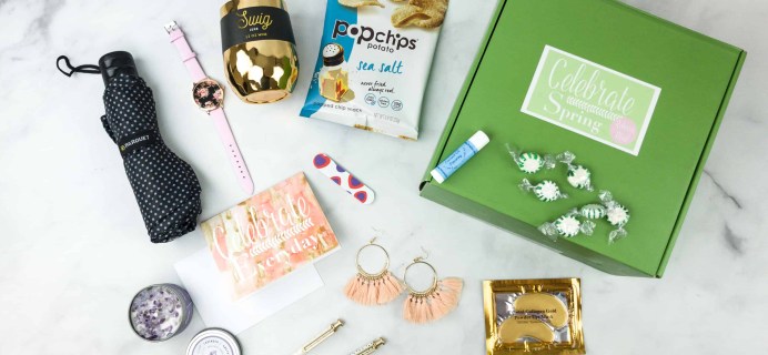 Rebecca Mail Deluxe Lifestyle Quarterly Subscription Box Review – Spring 2018