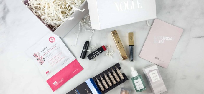 Birchbox Limited Edition Vogue Box 2018 Review + Coupons!
