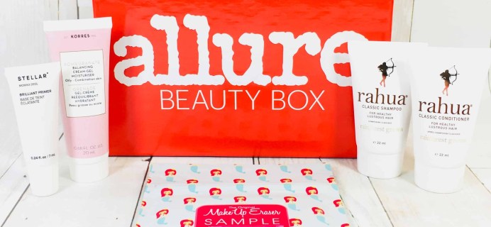 Allure Beauty Box April 2018 Subscription Box Review & Coupon