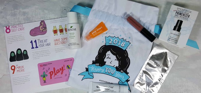 PLAY! by Sephora Subscription Box Review – January 2018