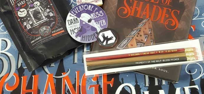 OwlCrate April 2018 Subscription Box Review + Coupon