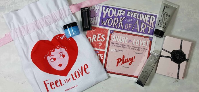 PLAY! by Sephora Subscription Box Review – February 2018