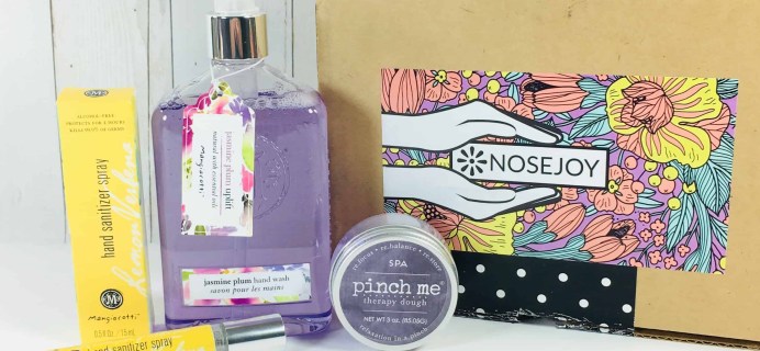 NOSEJOY April 2018 Subscription Box Review + Coupon!