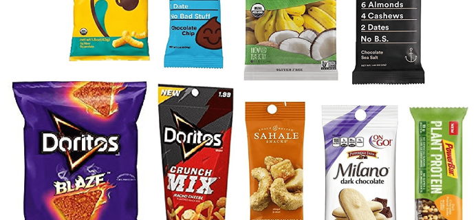 New Amazon Prime FREE After Credit Snack Sample Box!