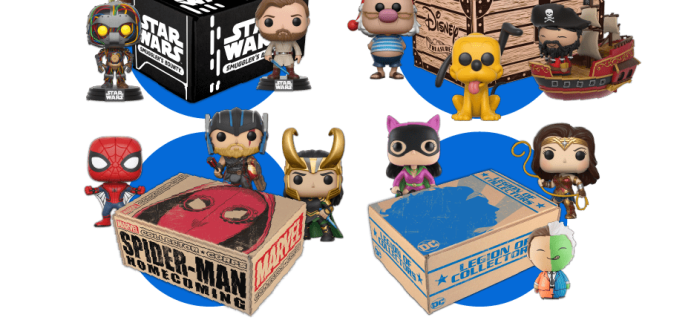 Past Funko Subscription Boxes Now Available in the Funko Shop!