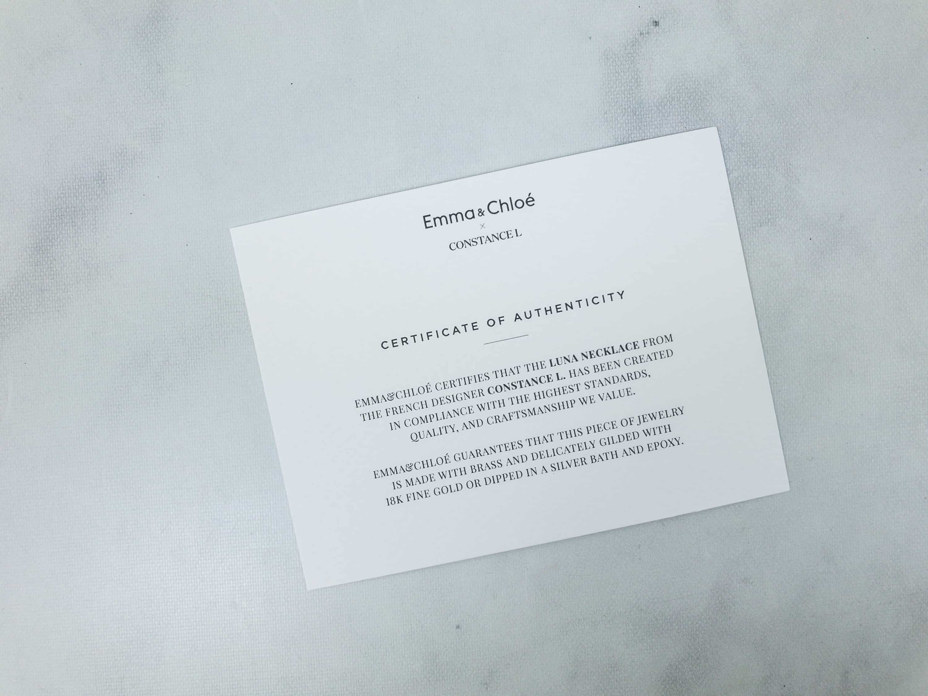 Emma & Chloe Subscription Box Review + Coupon April 2018 Hello