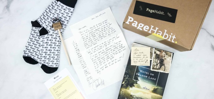 PageHabit April 2018 Subscription Box Review + Coupon – Historical Fiction