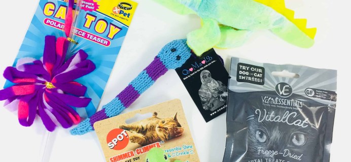 PetGiftBox April 2018 Cat Subscription Box Review + 50% Off Coupon