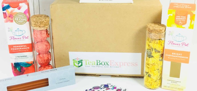 Tea Box Express April 2018 Subscription Review & Coupon