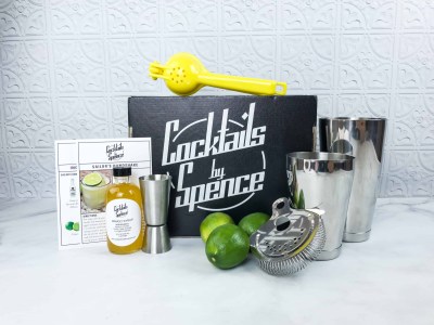 Cocktails By Spence Club April 2018 Subscription Box Review + Coupon