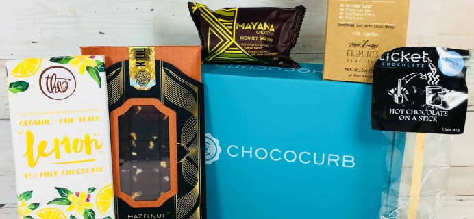 Chococurb Classic April 2018 Subscription Box Review