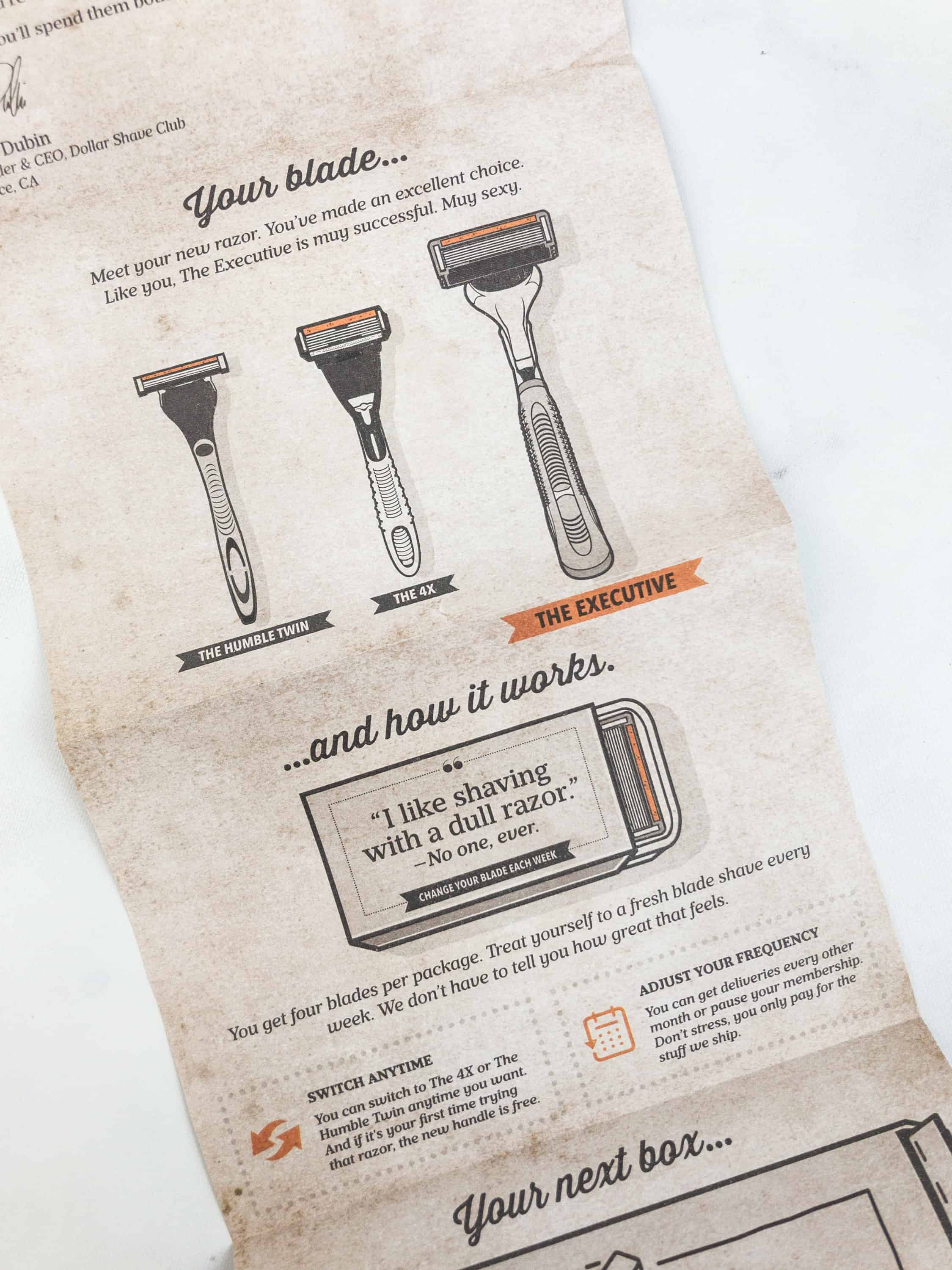 Dollar Shave Club Subscription Review   Coupon Trial Offer Hello