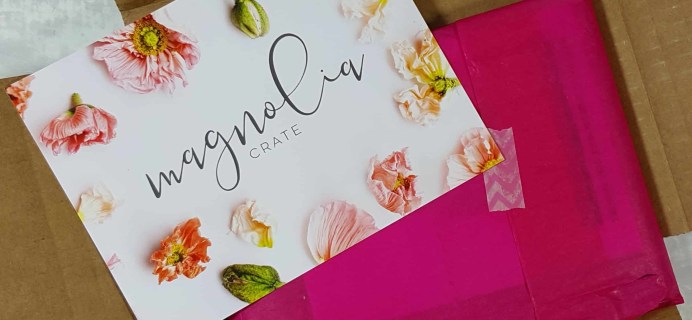 Magnolia Crate Subscription Box Review & Coupon – February 2018