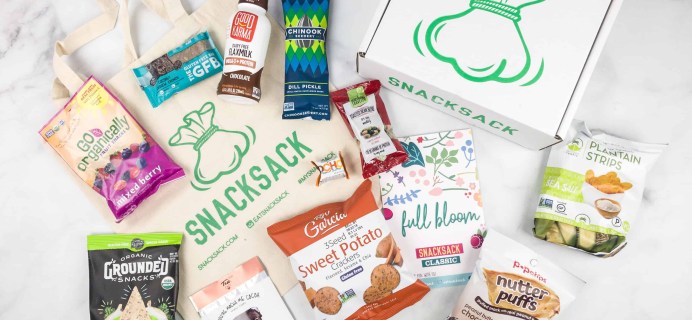 SnackSack March 2018 Subscription Box Review & Coupon – Classic
