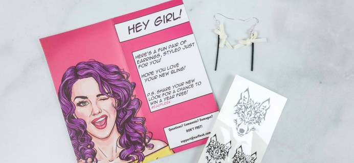 EarFleek Silly & Fun April 2018 Subscription Box Review + 50% Off Coupon